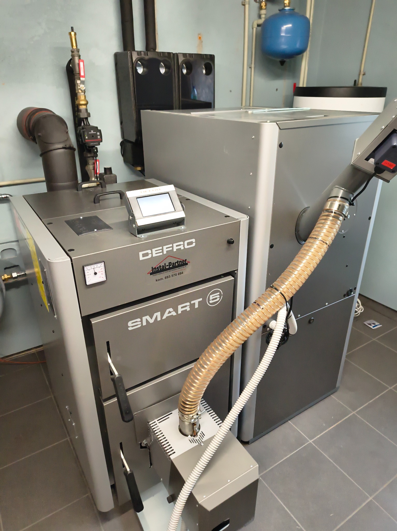 Smart Ekopell Defro super kocioł.