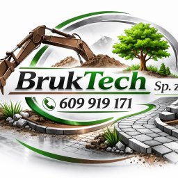 BRUKTECH SP&Oacute;ŁKA Z OGRANICZONĄ ODPOWIEDZIALNOŚCIĄ - Usługi Minikoparką Grudziądz
