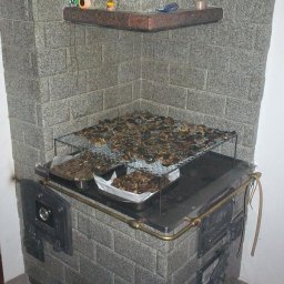 Kuchnia z kafli granitowych