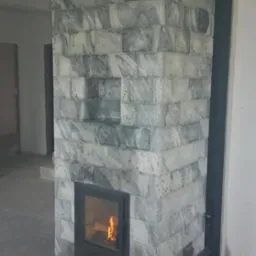 Piec z kafli granitowych