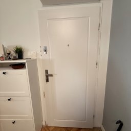 Montaż na starą ościeżnice drzwi wejściowe 