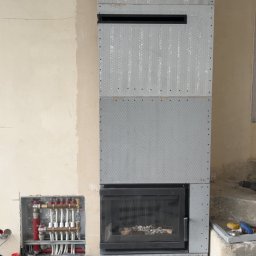 Usługi kominiarsko-Gazowe Aleksander Ostrowski - Montażu Wkladu kominowego z zabudową