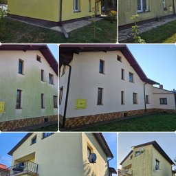 Czyszczenie dachu, elewacji, kostki
Usuwamy zabrudzenia, mchy, glony i osady, przywracając powierzchniom świeży wygląd. Stosujemy wysokociśnieniowe i niskociśnieniowe metody mycia, dopasowane do rodzaju materiału.