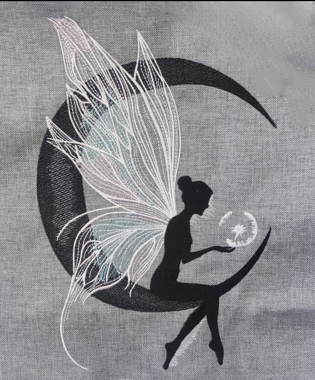 Haft na kurtkę jeansową