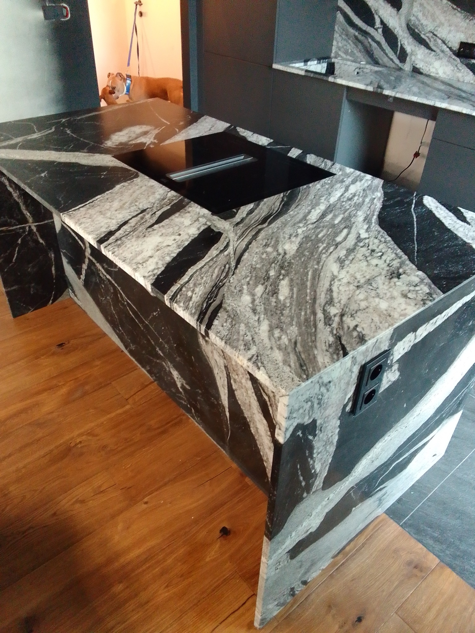 Blaty Kuchenne Wykonane z Pieknego Granitu Sky Fall