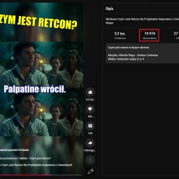 Short na potrzebę kanału Jakub Lipowski - O fabule.