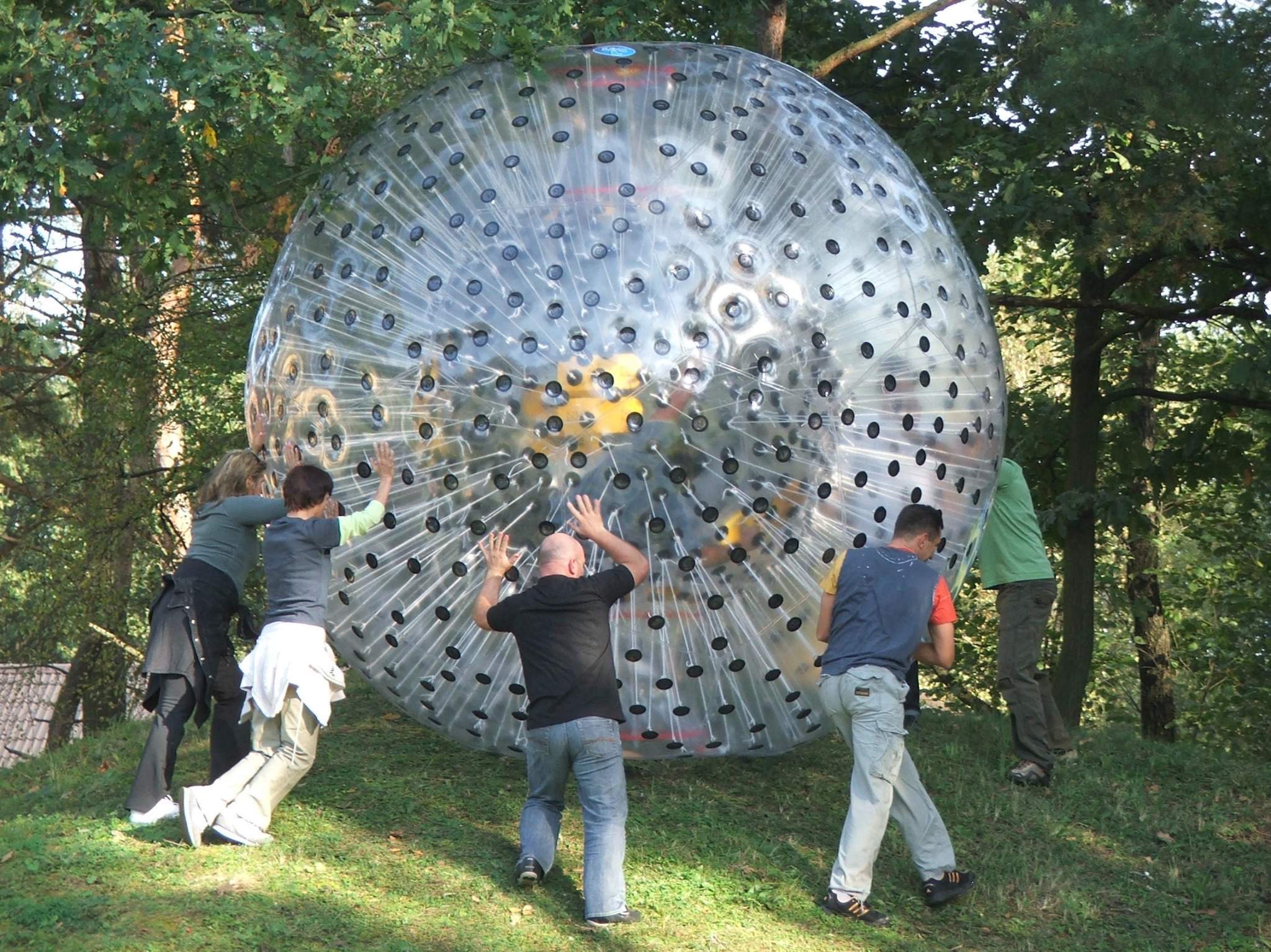 ZORBING organizacja zabaw integracyjnych