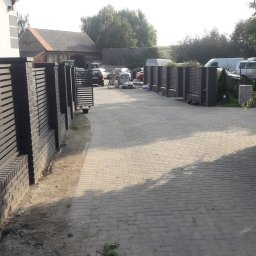 S&L masonry Sylwia Dreas - Wykonanie ogrodzenia fundament+klinkier+montaż przęseł