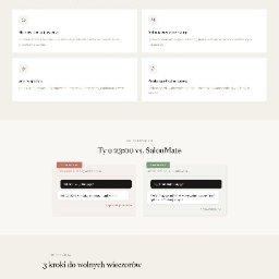 landing page dla salonmate.pl