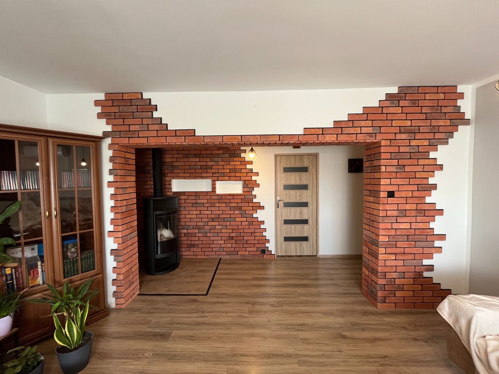 Płytki gipsowe - cegiełki