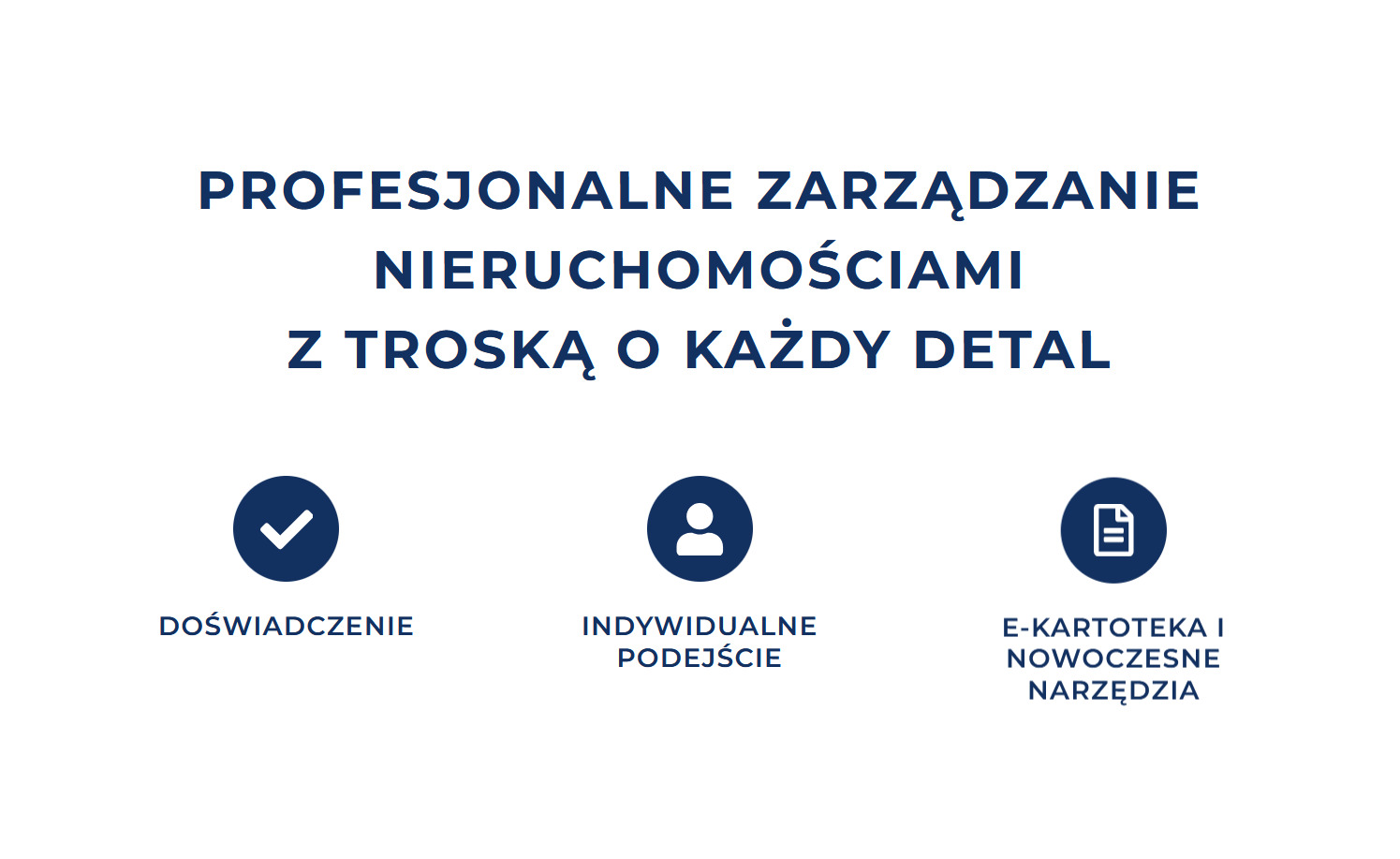Profesjonalne zarządzanie nieruchomościami: doświadczenie, indywidualne podejście i nowoczesne narzędzia w e-kartotece. Zarządzanie z troską o każdy detal.