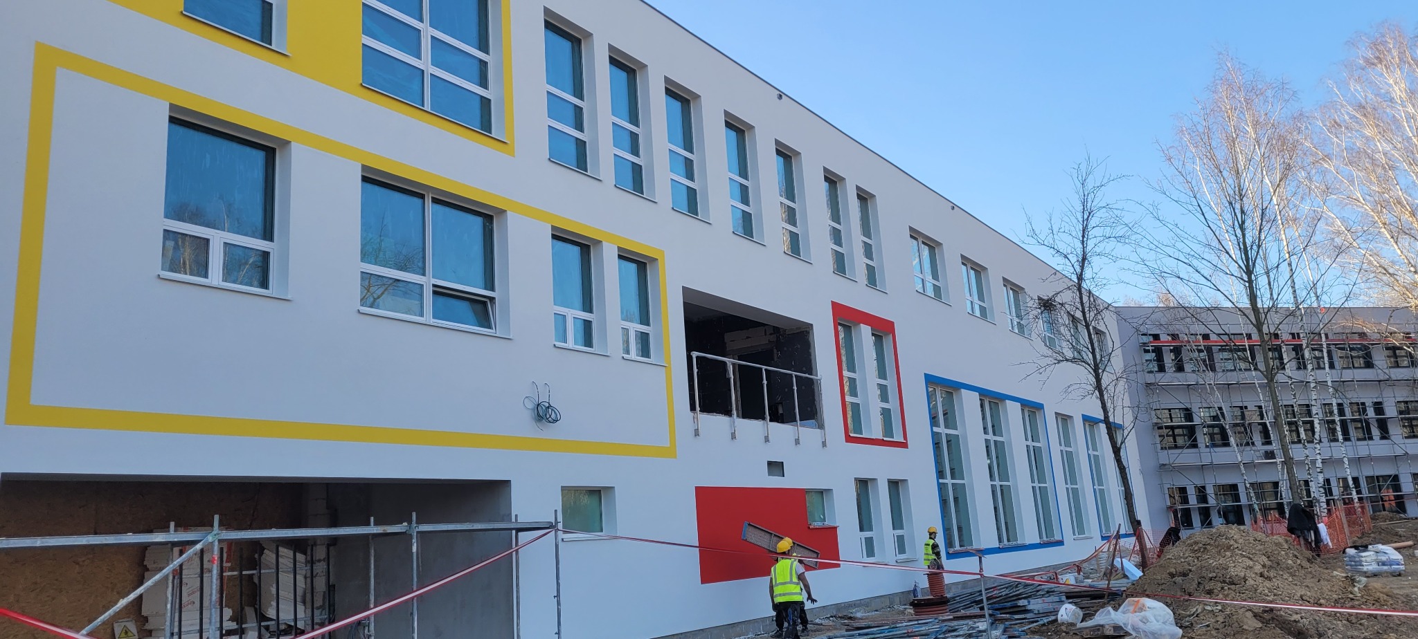 Nowa szkoła Strzeszyn w trakcie realizacji
