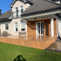 FERTYŚ ZŁOTE TARASY usługi og&oacute;lnobudowlane Krystian Fertykowski - Przed domem Sęp&oacute;lno Krajeńskie