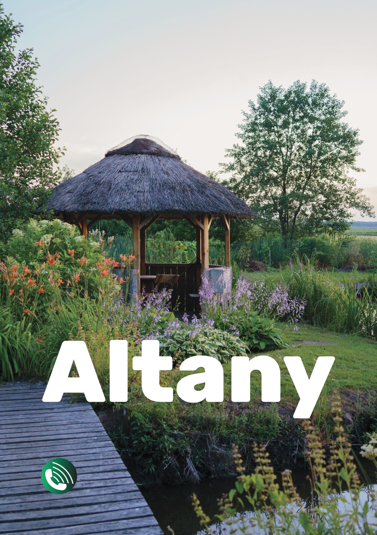 Altany, konstrukcje drewniane i zabudowy przestrzeni