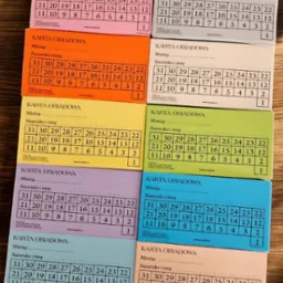 Karty obiadowe na stołówki