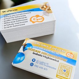 Wizytówki dwustronne 300g