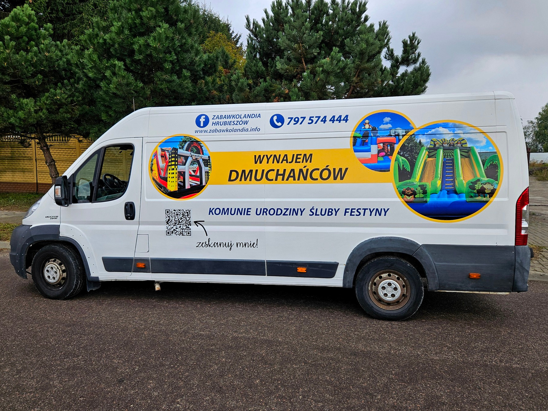 Oklejanie reklamowe Busa