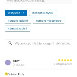 Opinie naszych klientów z fixli