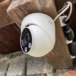 Montaż kamer zewnętrznych. 