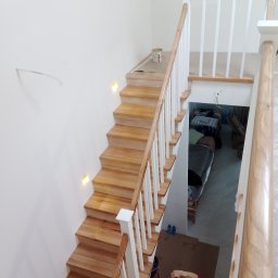 Schody drewniane Borów 4