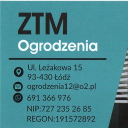 ZTM ZOFIA SERAFIN - Ogrodzenie Panelowe Ł&oacute;dź