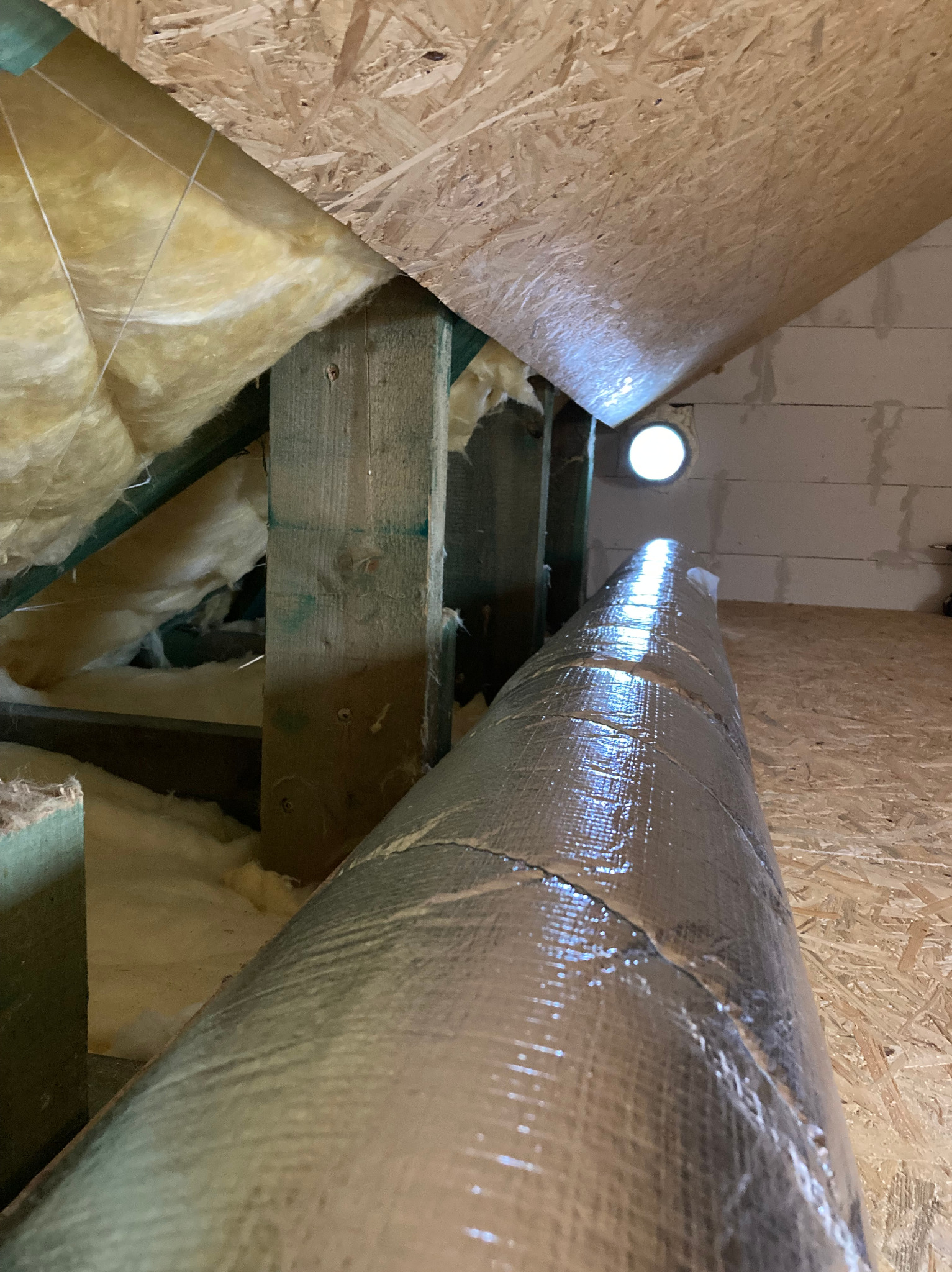 Rura spiro izolowana wełną