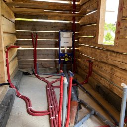 Kompleksowe wykonanie instalacji hydraulicznych Garliczka 4