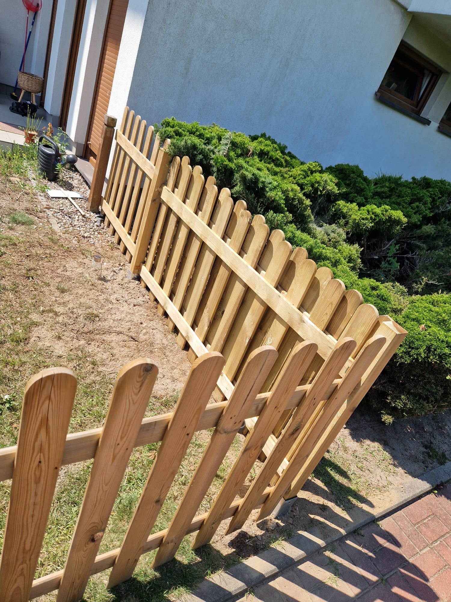 Wykonanie ogrodzenia