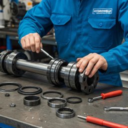 Hydraulika siłowa regeneracja siłowników.