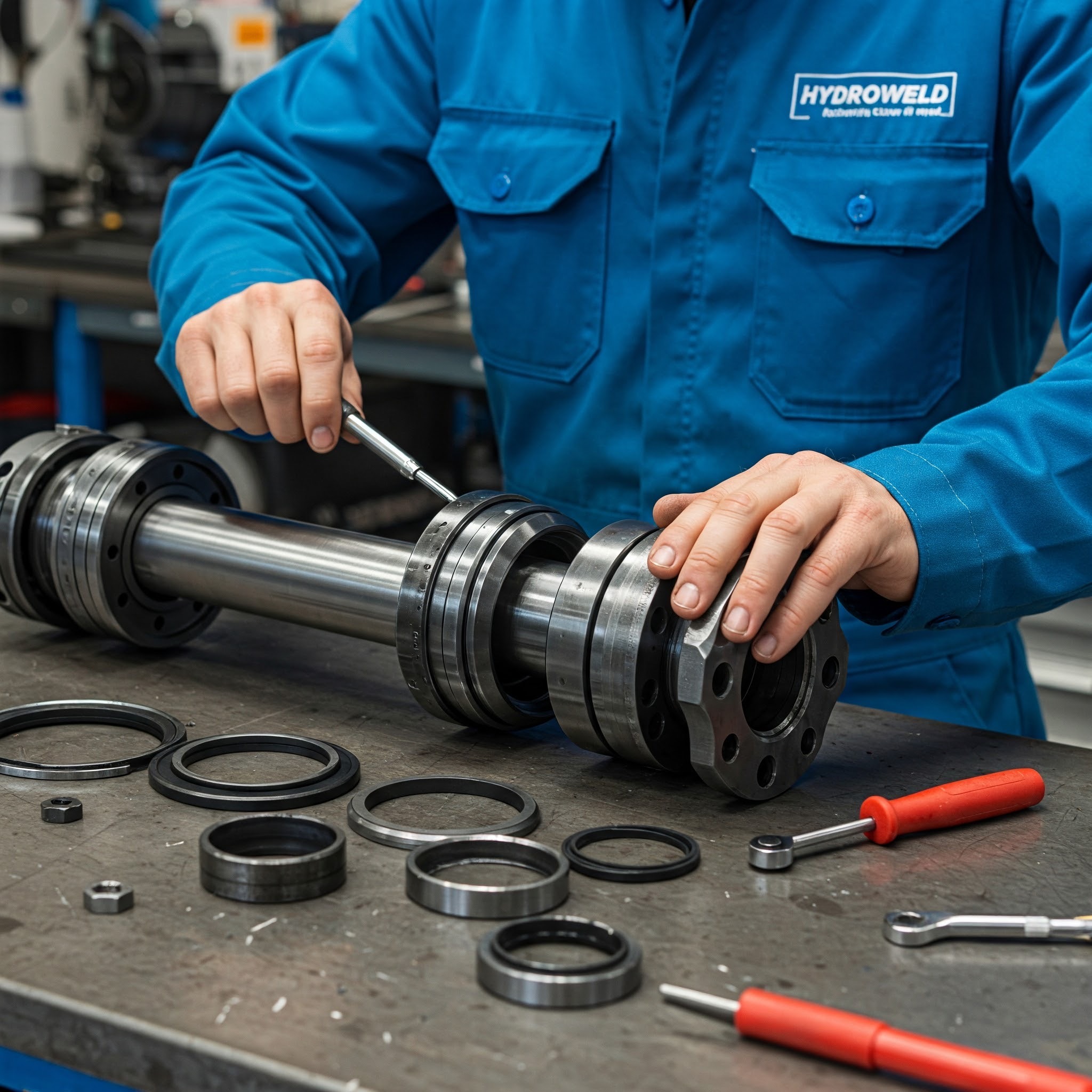 Hydraulika siłowa regeneracja siłowników.