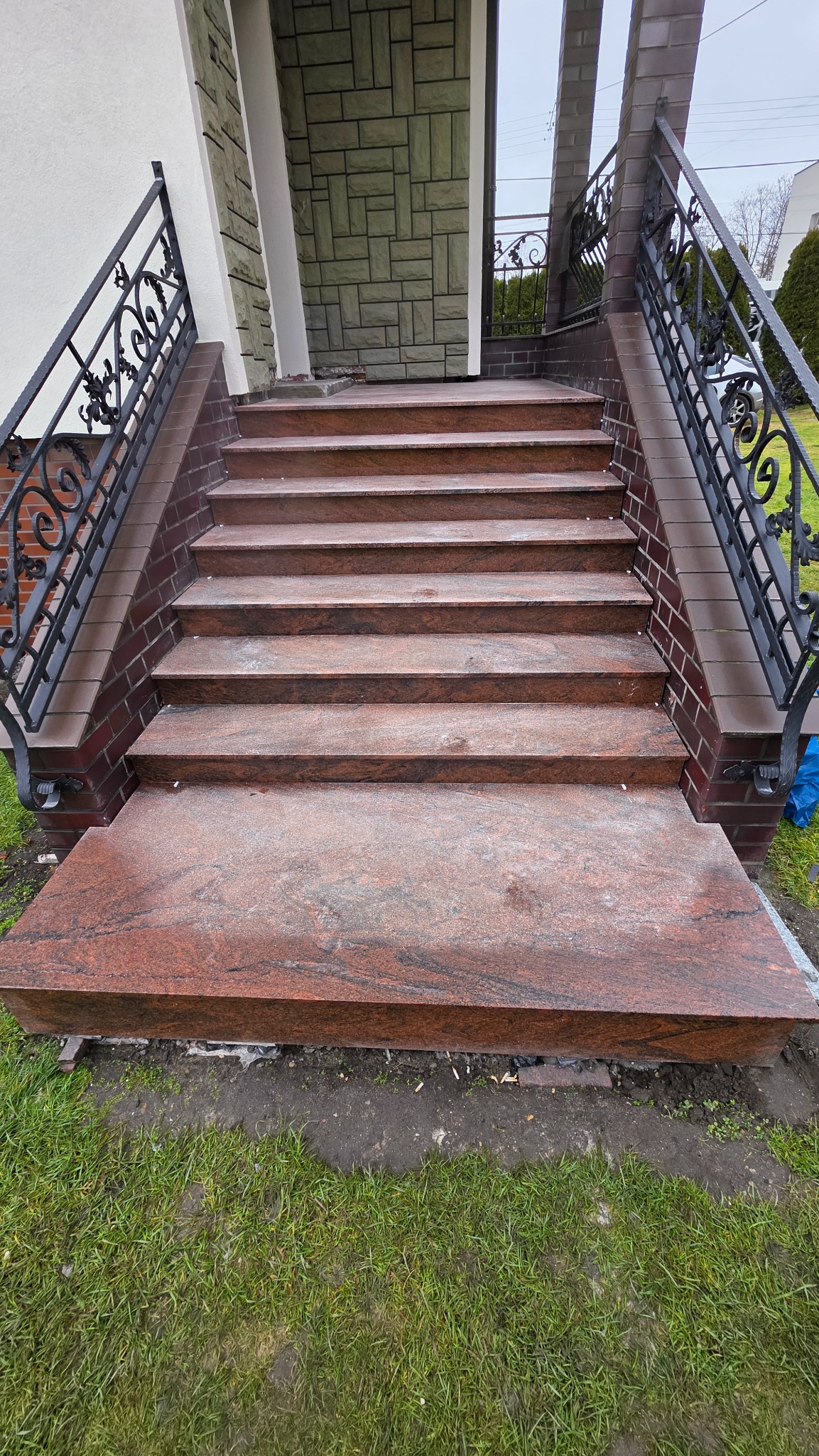 Granit- Multikolor red