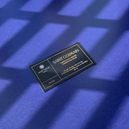 TM DRUK IWONA CIANCIARA - Wizytówka ze złoceniem i matowym wykończeniem.