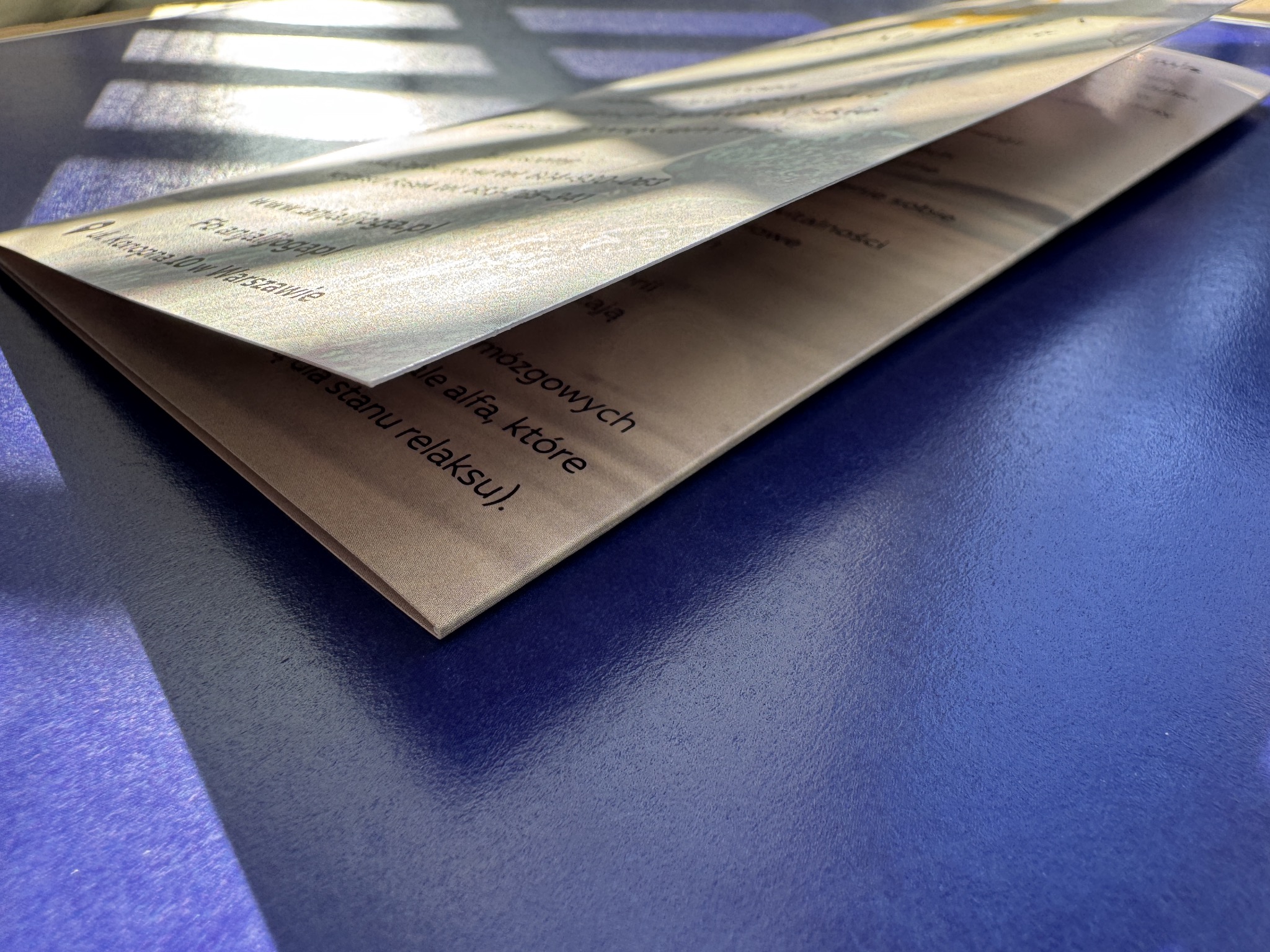 Ulotka składana na 3: A4/DL