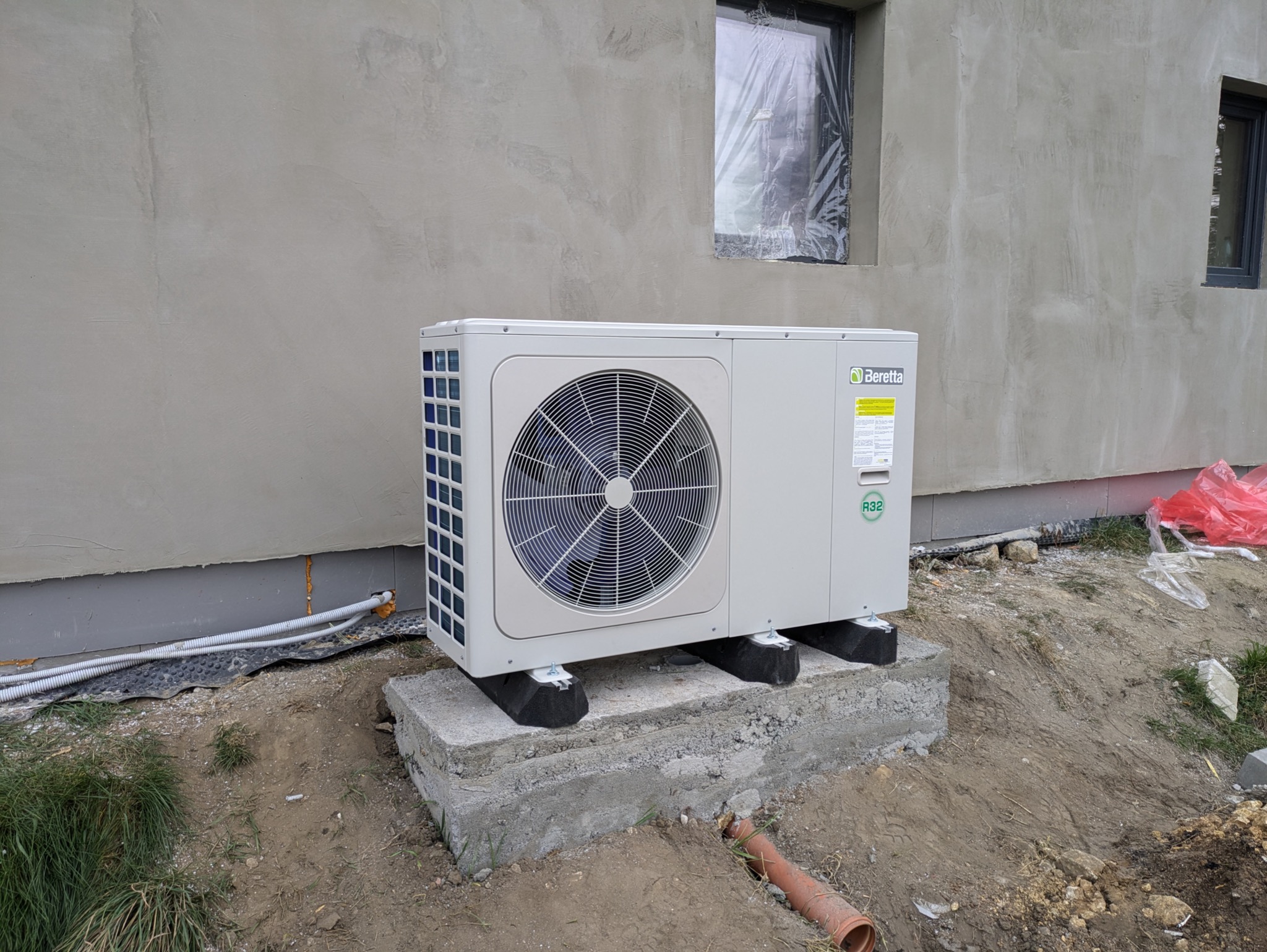 Montaż pompy ciepła Beretta Hydro Unit M 8 kW w miejscowości Toporowice