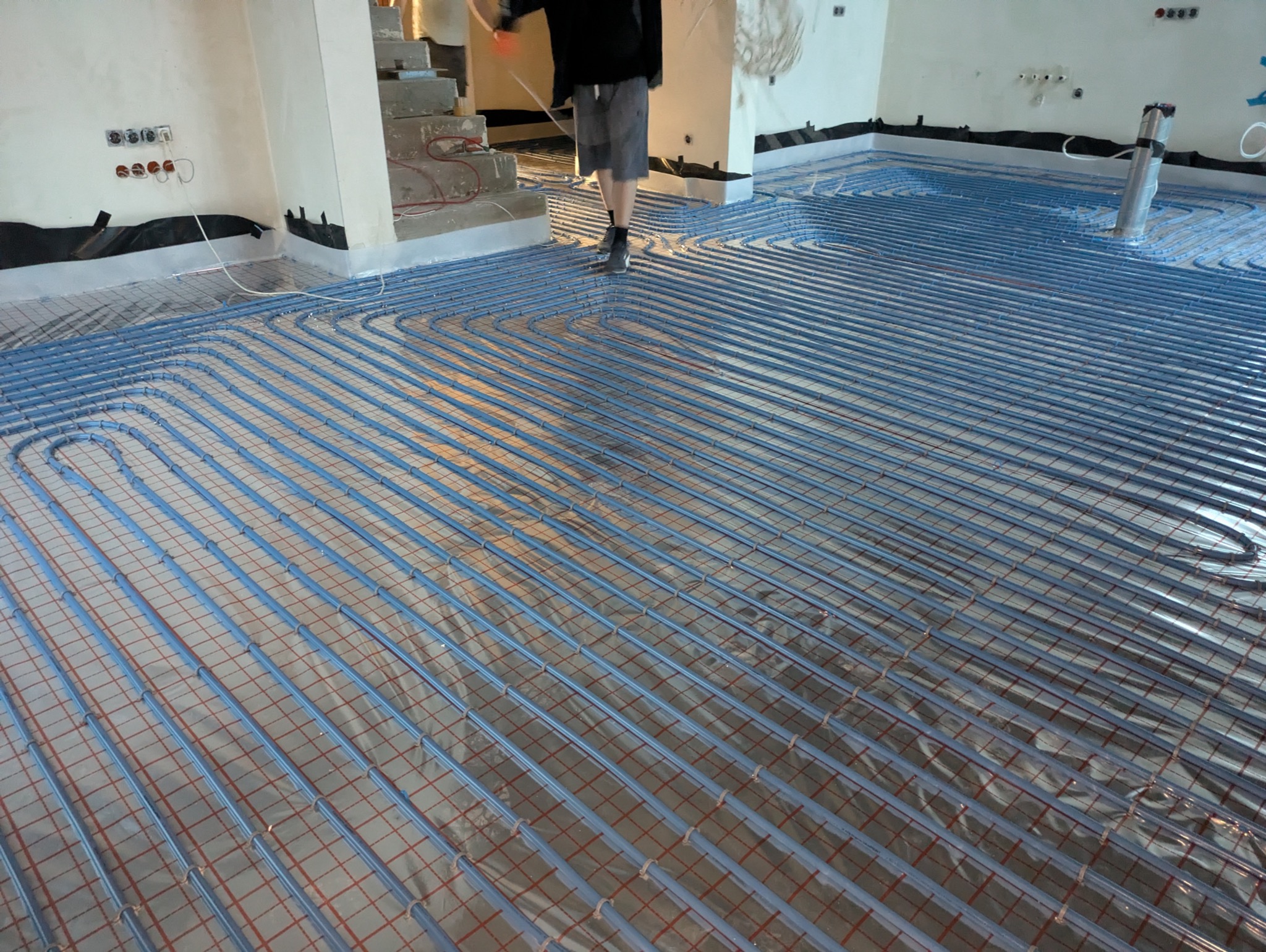 Układanie ogrzewania podłogowego w Dąbrowie górniczej