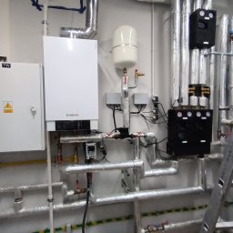 kotłownia gazowa z instalacją CT