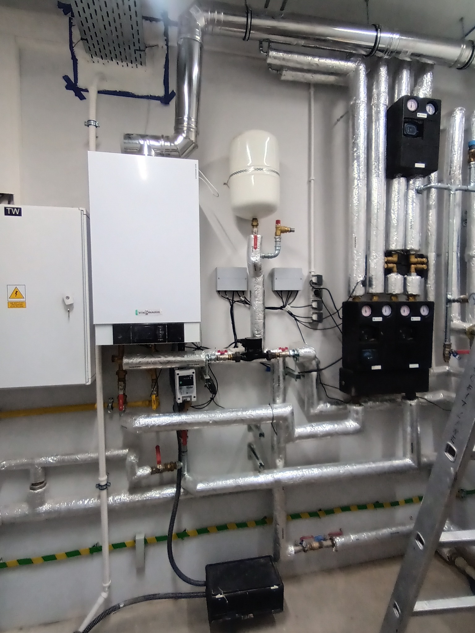 kotłownia gazowa z instalacją CT