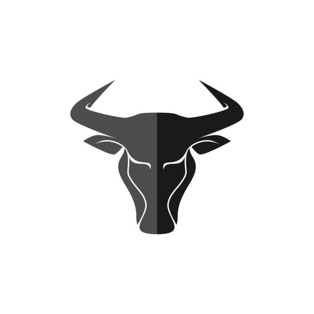 Grafika wektorowa przedstawiająca głowę byka w odcieniach szarości, stylizowana na logo, z nazwą firmy M.RAS INC SP.ZO.O.