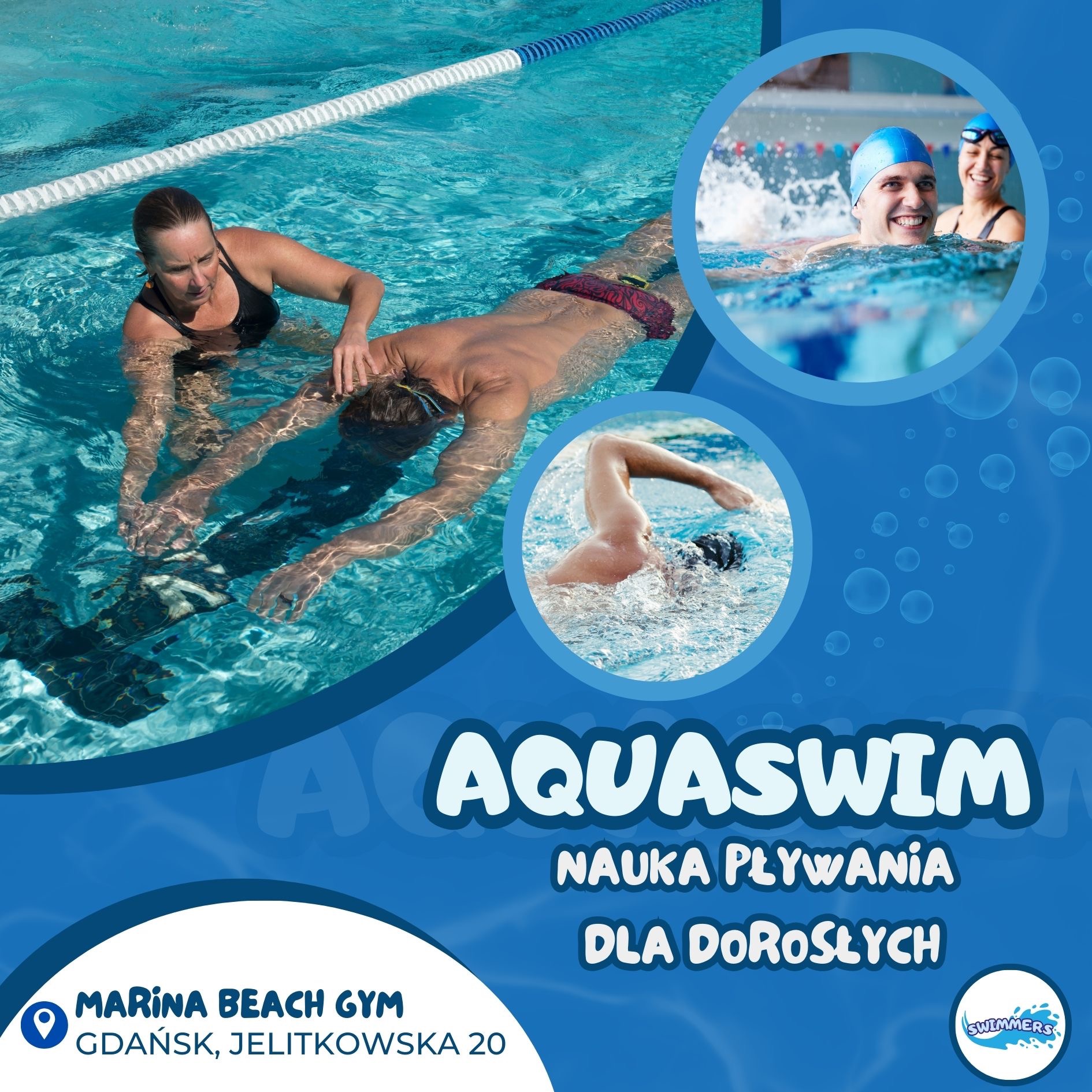 AquaSwim - nauka pływania dla dorosłych