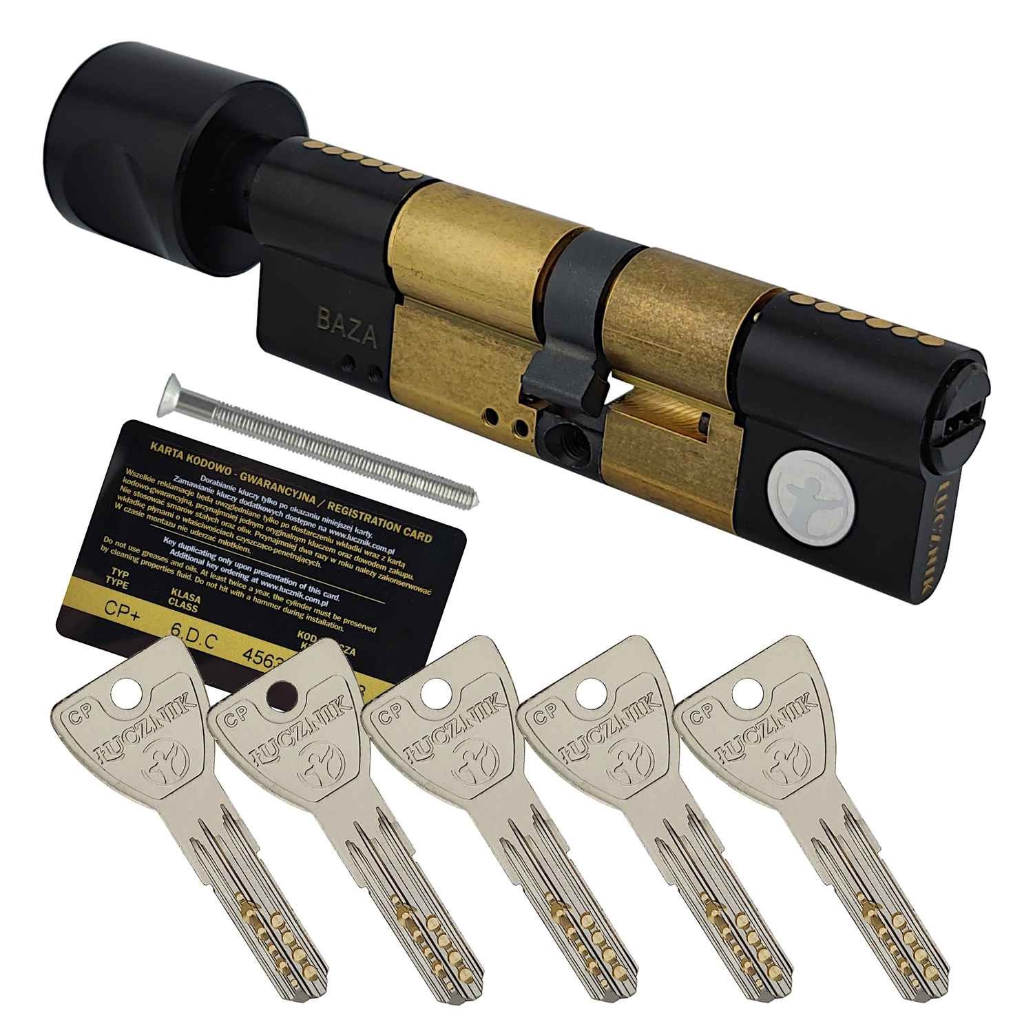 Wkładka modułowa Łucznik, która umożliwia zbudowanie jednego z 64 rozmiarów.