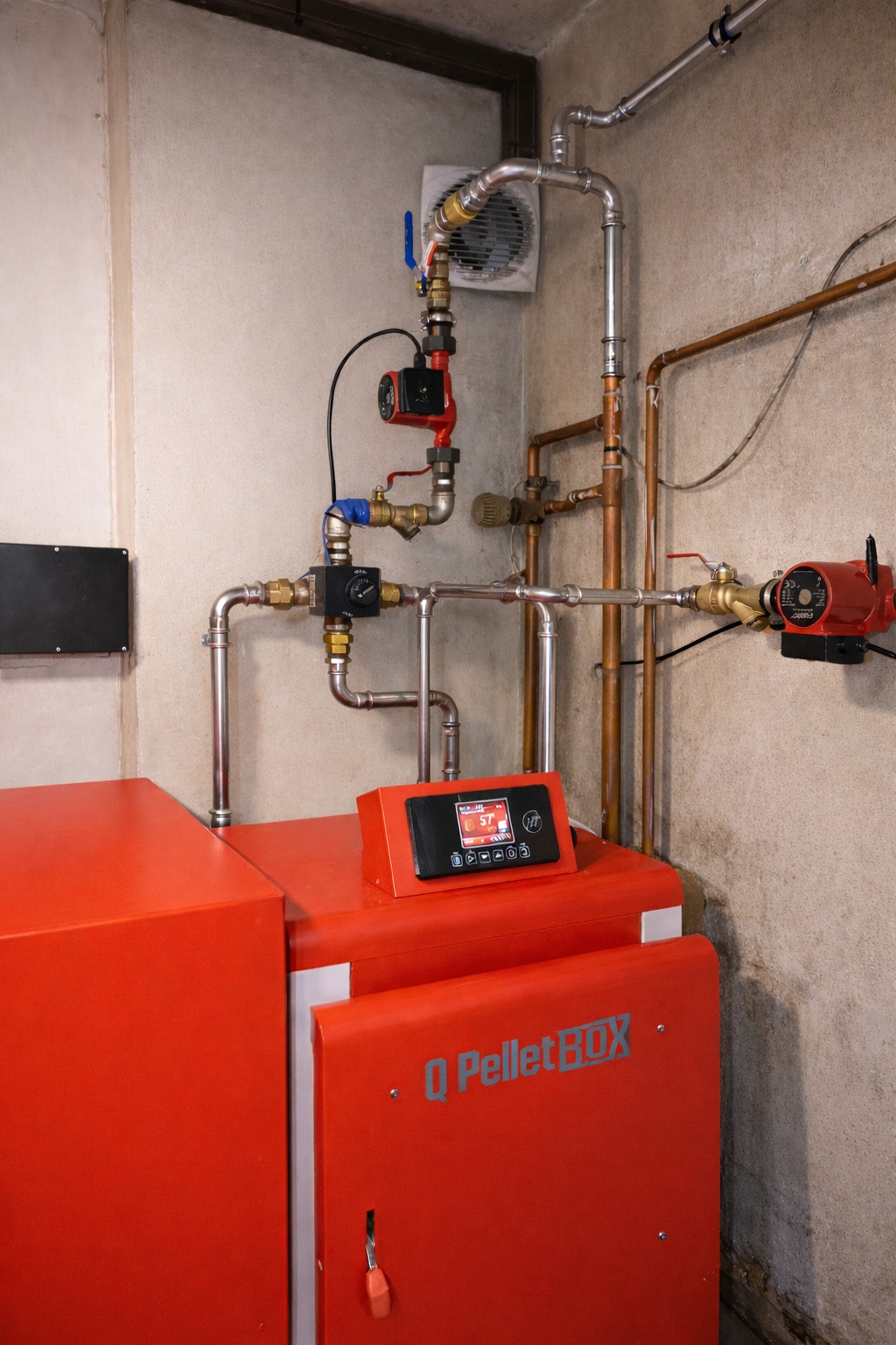 Kotłownia na pelet okolice Łukowa