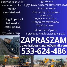 Niwelacja terenu Radzanów 1