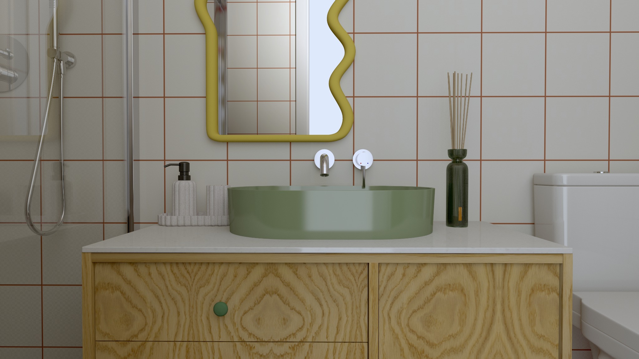 projekt łazienki Łomianki