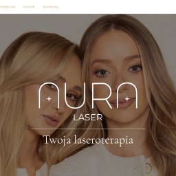Strona dla kliniki specjalizującej się w laseroterapii