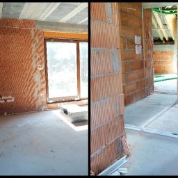 w trakcie montażu instalacji