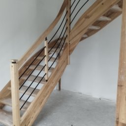 Schody drewniane Bobolice 1