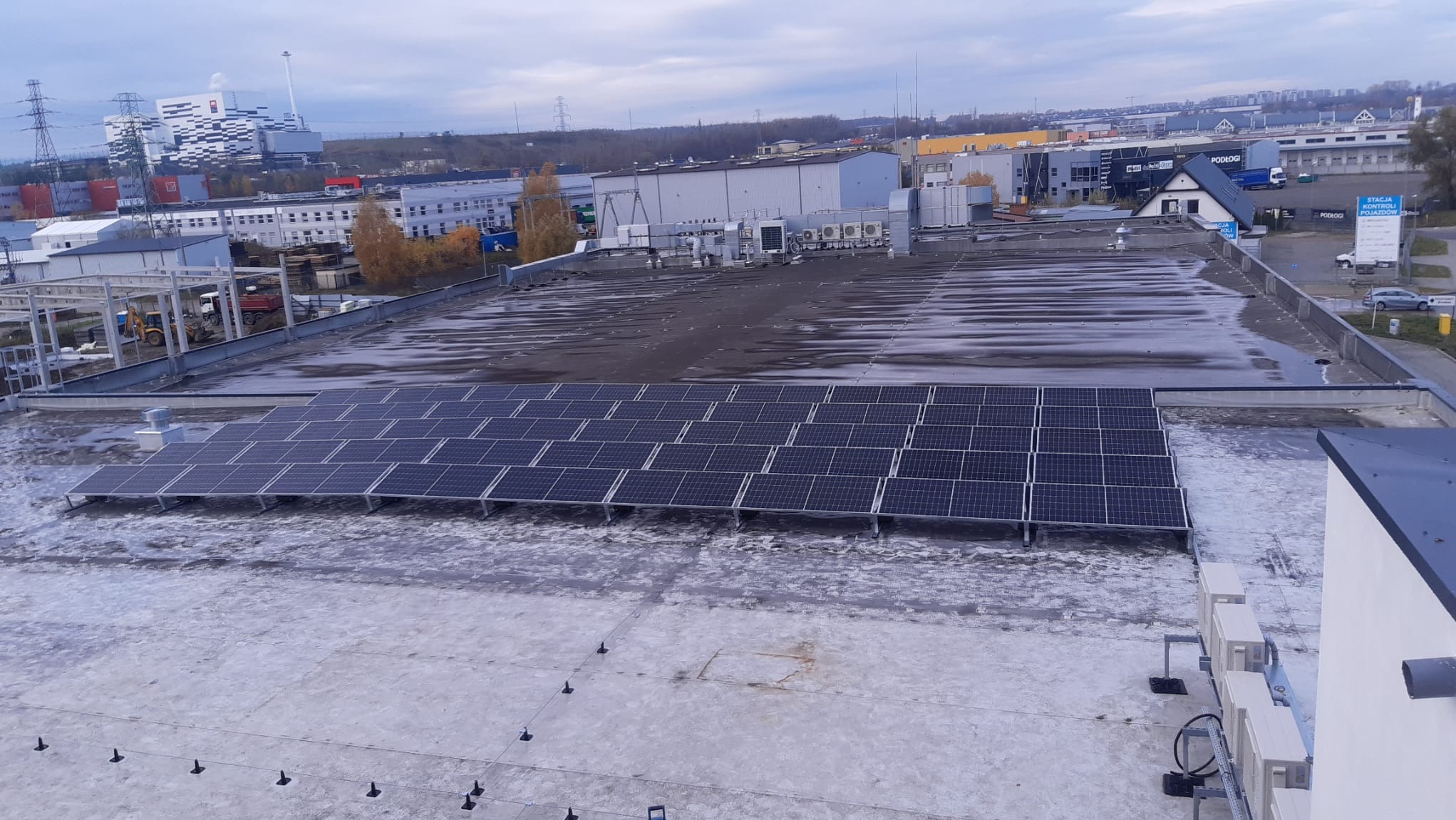 Fotowoltaika o mocy 40kWp w Gdyni