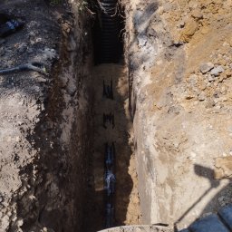 Przyłącze wod kan Cichawa 1