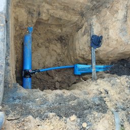 Przyłącze wod kan Cichawa 2