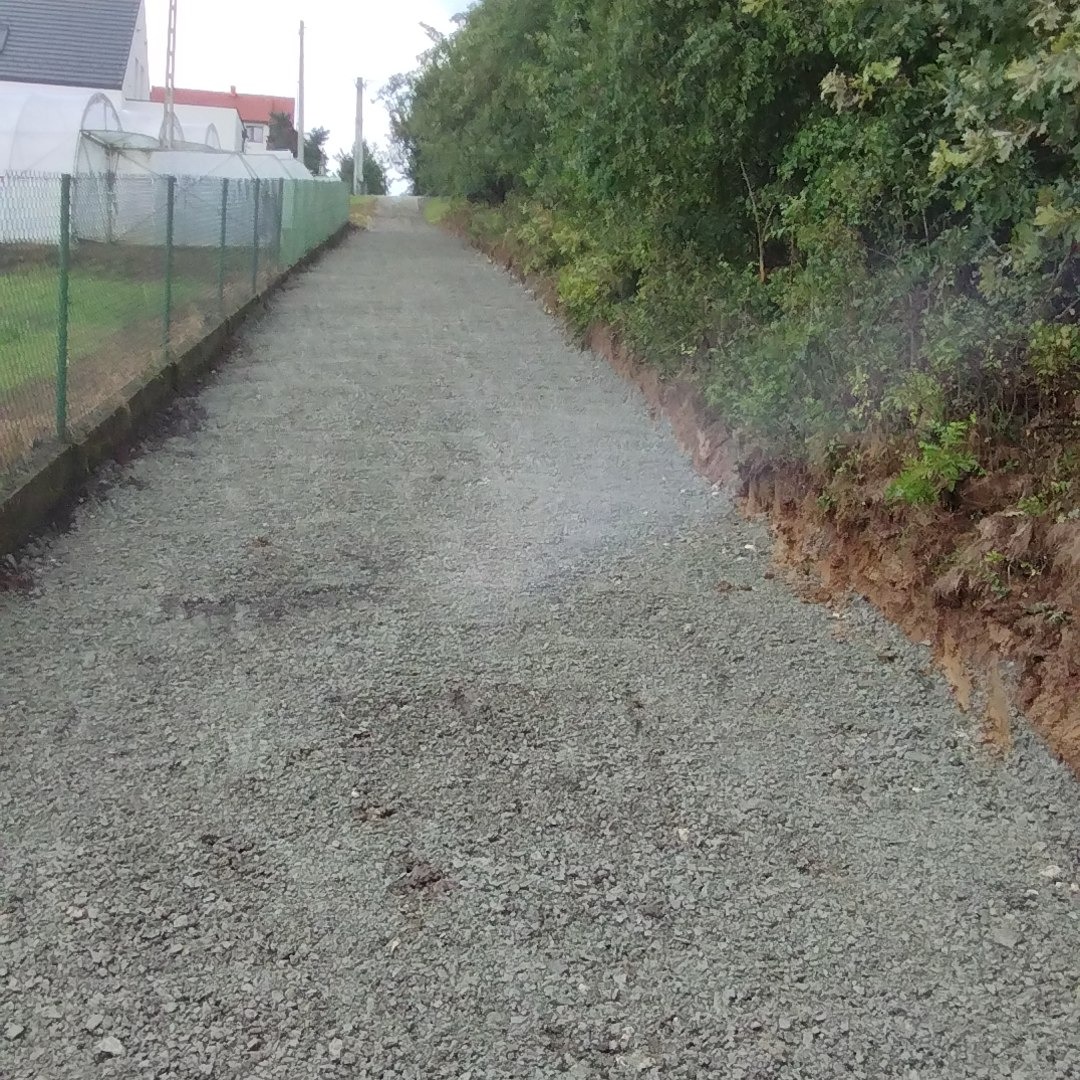 Korygowanie i utwardzenie drogi dojazdowej do posesji